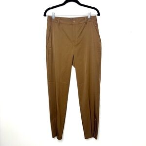 RLX Ralph Lauren Women’s Performance Tapered Leg Pants Brown Skinny Stretch